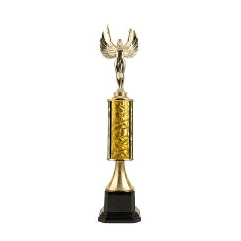 Trofeo de Tubo con Figura Serie 43