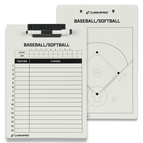 Tablero para entrenadores de Béisbol y Softbol