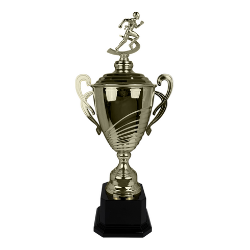 Trofeo de Copa de Metal con Figura Serie M2