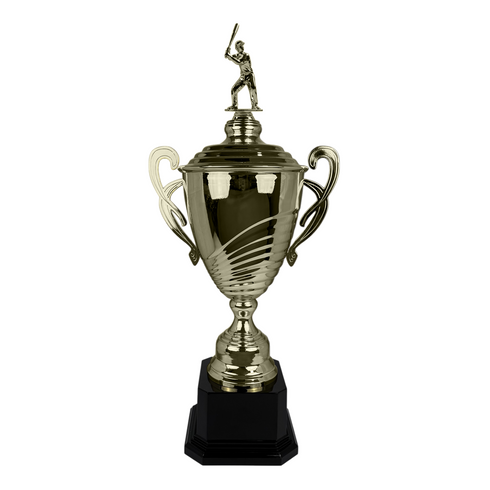 Trofeo de Copa de Metal con Figura Serie M2 de Beisbol