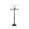 Tablero de Baloncesto Portátil de 54" (136 cm x 81 cm) con Altura Ajustable