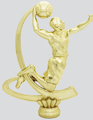 Figura para Trofeo de Baloncesto Slam Dunk sin base