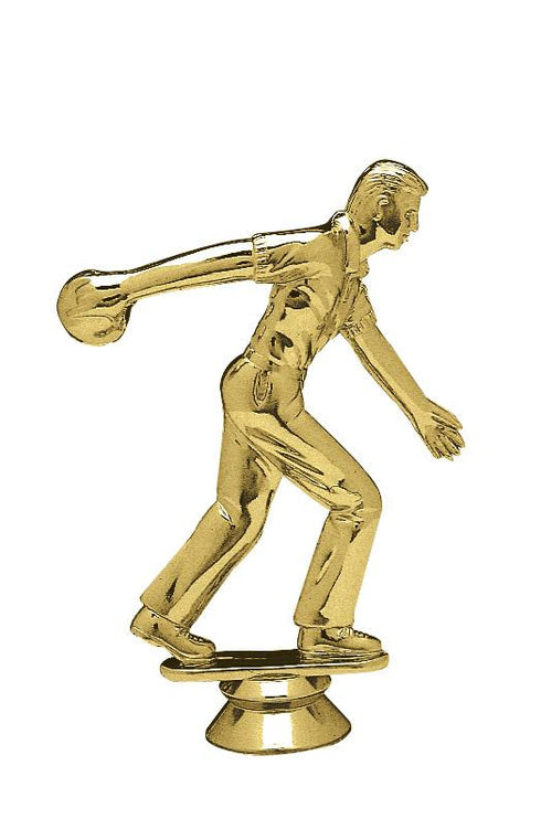Figura para Trofeo de Bolos Masculino sin base