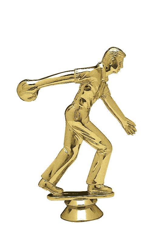 Figura para Trofeo de Bolos Masculino sin base