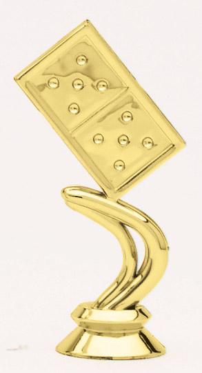 Figura para Trofeo de Domino sin base