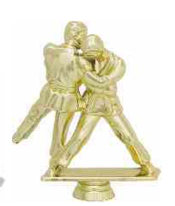 Figura para Trofeo de Judo sin base