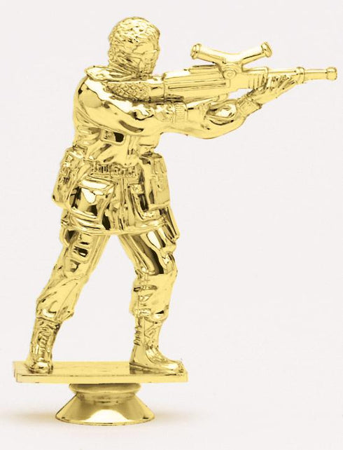 Figura para Trofeo de Paintball sin base