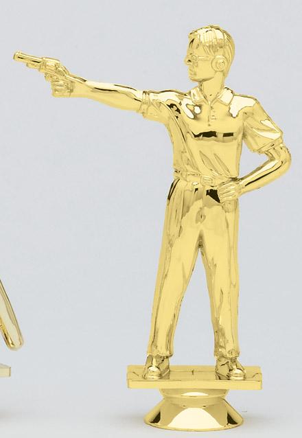 Figura para Trofeo de Pistola sin base