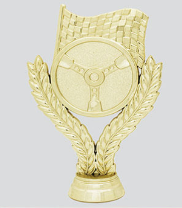 Figura para Trofeo de Timón y Bandera sin base