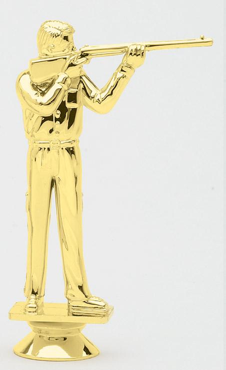 Figura para Trofeo de Tiro con Rifle sin base