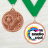 Medalla de Metal de Fútbol de 2" con cinta MDL510