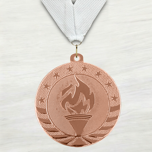 Medalla de Metal de Victoria de 2" con cinta MDL500