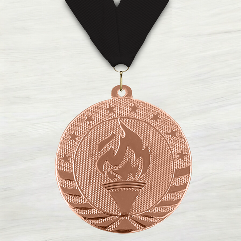 Medalla de Metal de Victoria de 2" con cinta MDL500