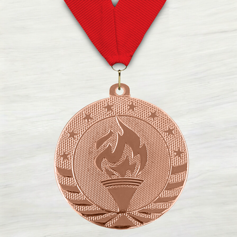 Medalla de Metal de Victoria de 2" con cinta MDL500