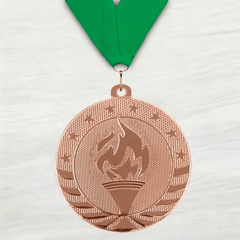 Medalla de Metal de Victoria de 2" con cinta MDL500