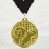 Medalla de Metal de Fútbol de 2" con cinta MDL510