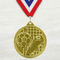 Medalla de Metal de Fútbol de 2" con cinta MDL510