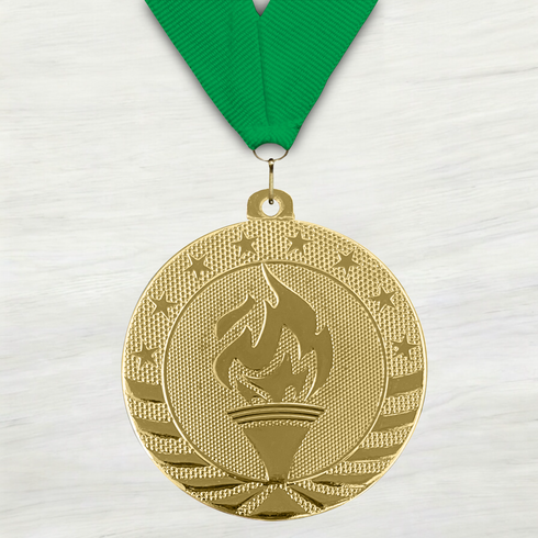 Medalla de Metal de Victoria de 2" con cinta MDL500