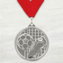 Medalla de Metal de Fútbol de 2" con cinta MDL510
