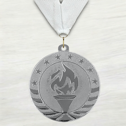 Medalla de Metal de Victoria de 2" con cinta MDL500