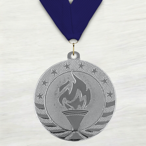 Medalla de Metal de Victoria de 2" con cinta MDL500