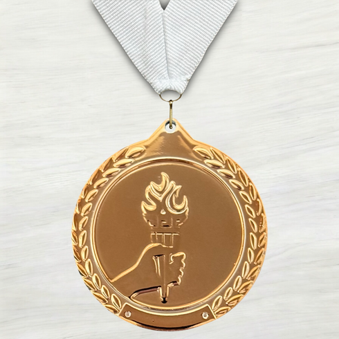 Medalla de Metal de Victoria de 2.5" con cinta MDL700