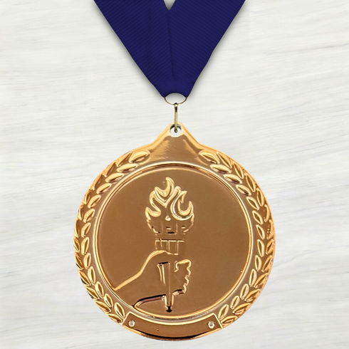 Medalla de Metal de Victoria de 2.5" con cinta MDL700