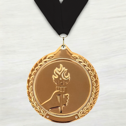 Medalla de Metal de Victoria de 2.5" con cinta MDL700