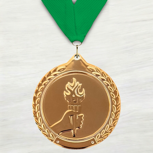 Medalla de Metal de Victoria de 2.5" con cinta MDL700