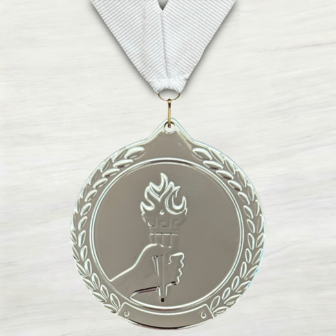 Medalla de Metal de Victoria de 2.5" con cinta MDL700