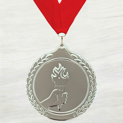 Medalla de Metal de Victoria de 2.5" con cinta MDL700