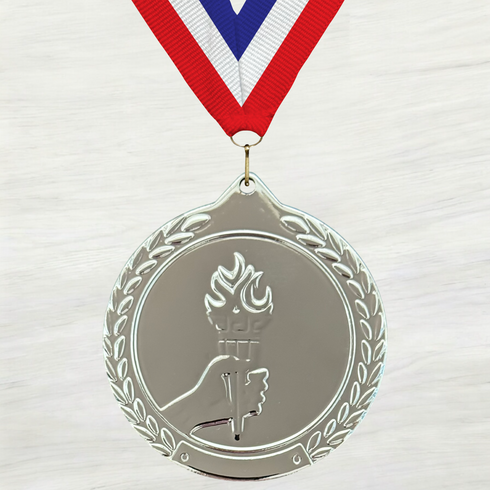 Medalla de Metal de Victoria de 2.5" con cinta MDL700