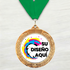 Medalla de Metal Personalizada de 2.5" con Cinta MDL752
