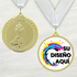 Medalla de Metal de Victoria de 2.5" con cinta MDL700