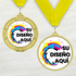 Medalla de Metal Personalizada de 2.5" con Cinta MDL751
