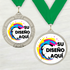 Medalla de Metal Personalizada de 2.5" con Cinta MDL751