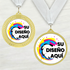 Medalla de Metal Personalizada de 2.5" con Cinta MDL753