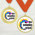 Medalla de Metal Personalizada de 2.5" con Cinta MDL753
