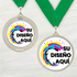 Medalla de Metal Personalizada de 2.5" con Cinta MDL753