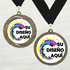 Medalla de Metal Personalizada de 2.5" con Cinta Modelo 1