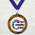 Medalla de Metal Personalizada de 2.5" con Cinta Modelo 1