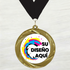 Medalla de Metal Personalizada de 2.5" con Cinta Modelo 1