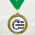 Medalla de Metal Personalizada de 2.5" con Cinta Modelo 1