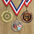 Medalla de Metal Personalizada de 2.5" con Cinta Modelo 1