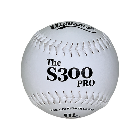 Pelota de Softbol Williams Blanca S300