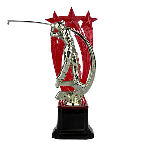 Trofeo con Figura Serie 10BD de Golf