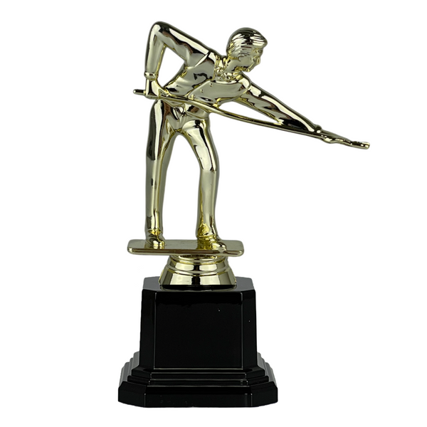 Trofeo con Figura Serie 10 de Billar