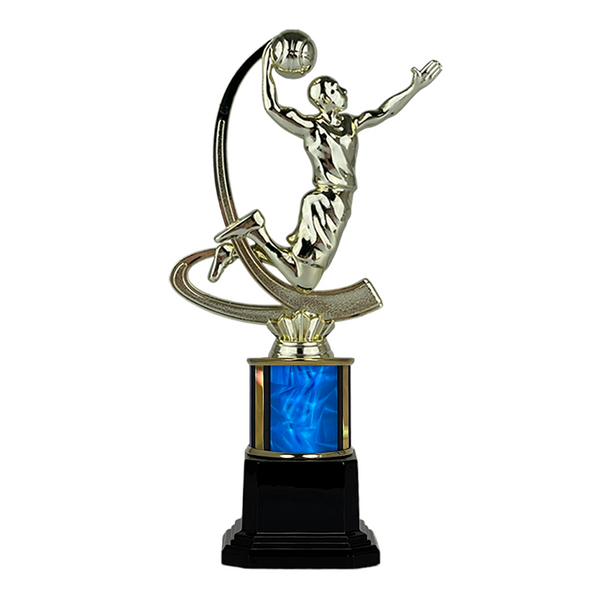 Trofeo de Tubo con Figura Serie 41 de Baloncesto