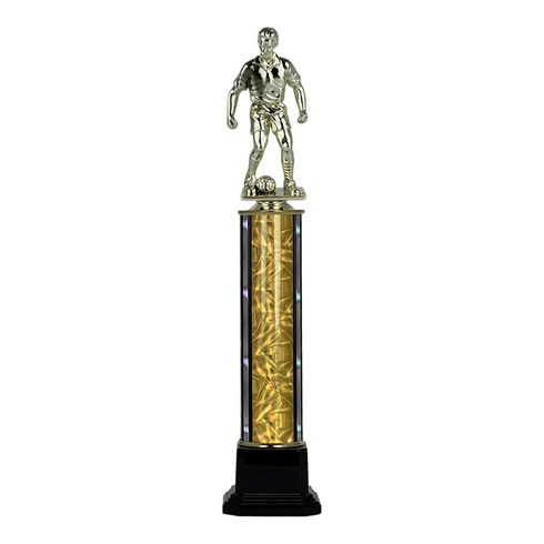 Trofeo de Tubo con Figura Serie 41 de Futbol