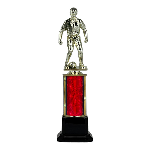 Trofeo de Tubo con Figura Serie 41 de Futbol